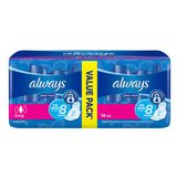 always maxi thick extra long pads duo pack (8x14)