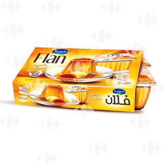 Jaouda Flan Nappé Caramel Pack 8x85g