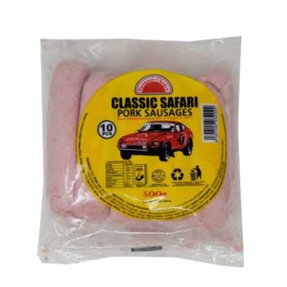 Farmers Choice Classic Safari Pork Sausage 500 g 10 Pieces