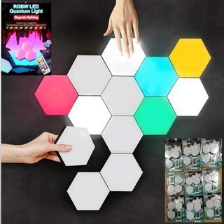 3 مصابيح مضيئة متعددة الألوان