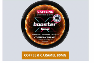 X-Booster Coffee &Caramel 80mg