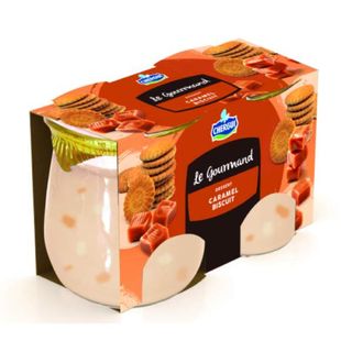 Dessert caramel et biscuit Le Gourmand 2x125g - CHERGUI