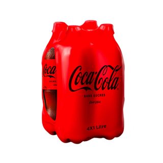 Pack Coca-Cola Zéro Pet 4X1L