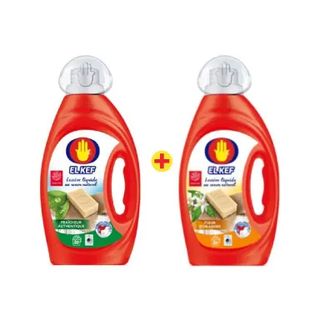 Lessive liquide authentique + Fleur d'oranger 2x2,5L - EL KEF