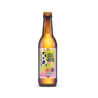 KO Lime and Ginger 330ml Bottle