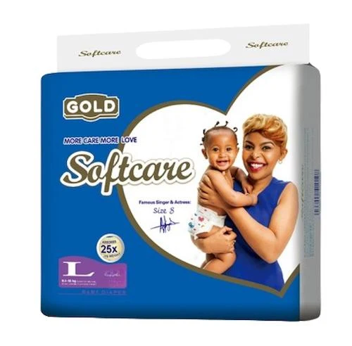 Soft Care Gold Diaper Carry Pack Medium