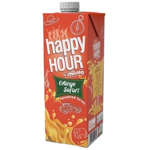 Chivita Happy Hour Orange Safari Flavoured Drink 150Ml/180Ml