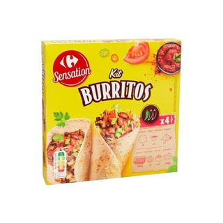 Kit Burritos Carrefour Sensation 510g