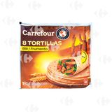 Galettes Tortillas de Blé Carrefour 8 feuilles 320g