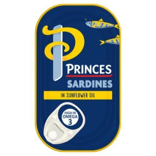 Princes Sardines In Sunflower Oil 125G