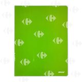 Cahier Piqué Couverture en Plastique 192 pages Seyès 17x22cm Ancor 90g