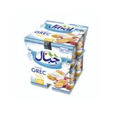 Pack Yaourt Grec Coulis Passion Litchi Jibal 8 unités de 110g