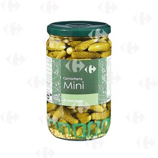 Bocal Mini Cornichons Carrefour 72cl