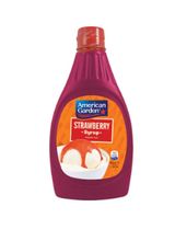 American Garden Strawberry Syrup 680G