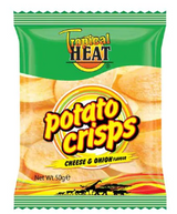 Tropical h. potato crisps cheese&onion 50gms