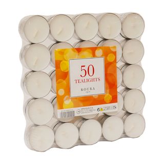 Bougies Chauffe Plats Roura 8h 50 unités