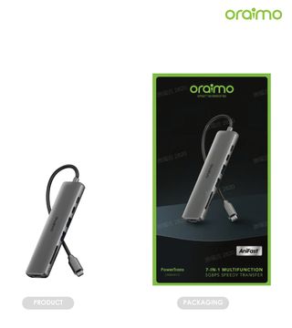 Oraimo Hub multifonction PowerTrans USB-C 7-en-1