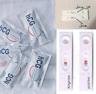 Test de grossesse rapide hcg