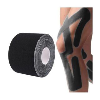 KINESIO BANDE ADHESIVE ELASTIQUE 5CM*5M NOIR