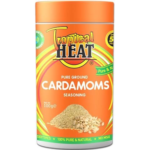 Tropical Heat Spices Cardamoms Ground 100g