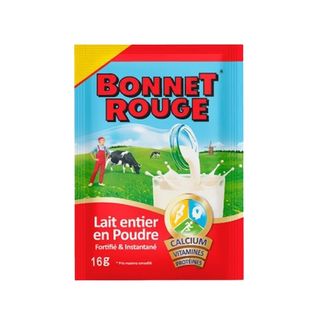 Lait Poudre Entier Sachet 16G Bonnet Roug
