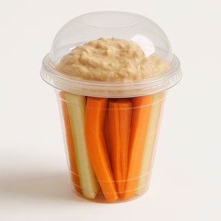 Crudités à Grignoter avec Hummus By K&Co