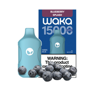 Waka Kick 15 K- Blueberry Splash 5%