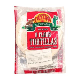 Galettes Tortillas Blé Cantina Mexicana 8 feuilles 340g