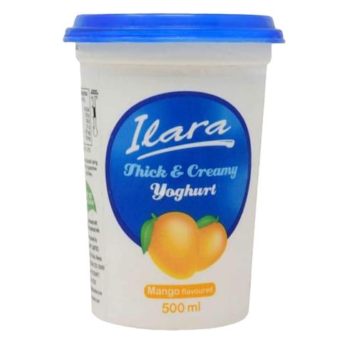 Ilara Thick And Creamy Mango Yoghurt 500ml