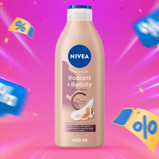 Offre LAIT CORPS EVEN GLOW 40CL NIVE