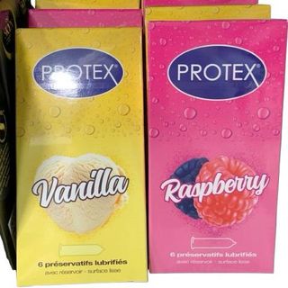 Protex Raspberry - 6 Préservatifs Lubrifié
