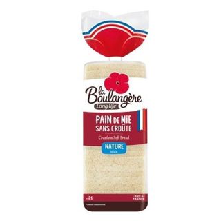 LA BOULANGÈRE Pain De Mie Sans Sucre Croûte Nature 500g