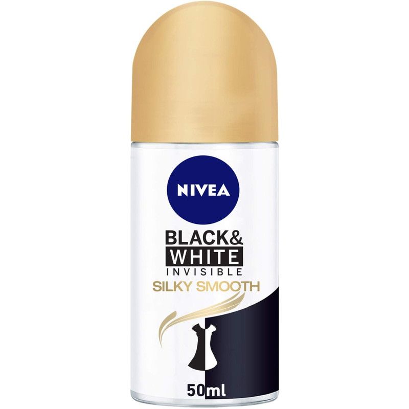 Nivea Black & White Silky Women Roll On 50Ml
