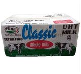 Classic Uht Whole Milk 500Mlx12Pcs