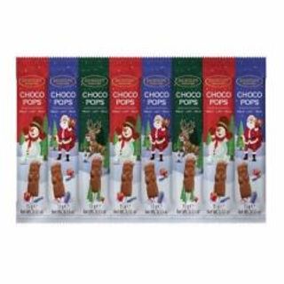 Sucettes chocolat noël chocolat au lait 120g - EXCELCIUM