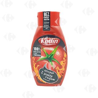 Ketchup Extra Hot Kotlin 450g