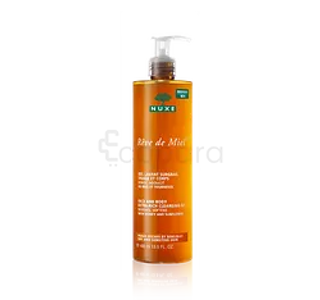 NUXE REVE DE MIEL GEL LAVANT SURGRAS VISAGE ET CORPS 400ML