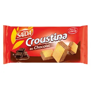 Gaufrette 100g Saida Croustina Chocolat - 093