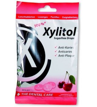 Xylitol Drops Cherry Sugar Free 26 Pièces