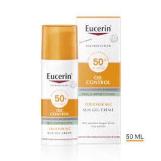 EUCERIN - SUN OIL CONTROL GEL-CRÈME TOUCHER SEC VISAGE SPF 50 50ML