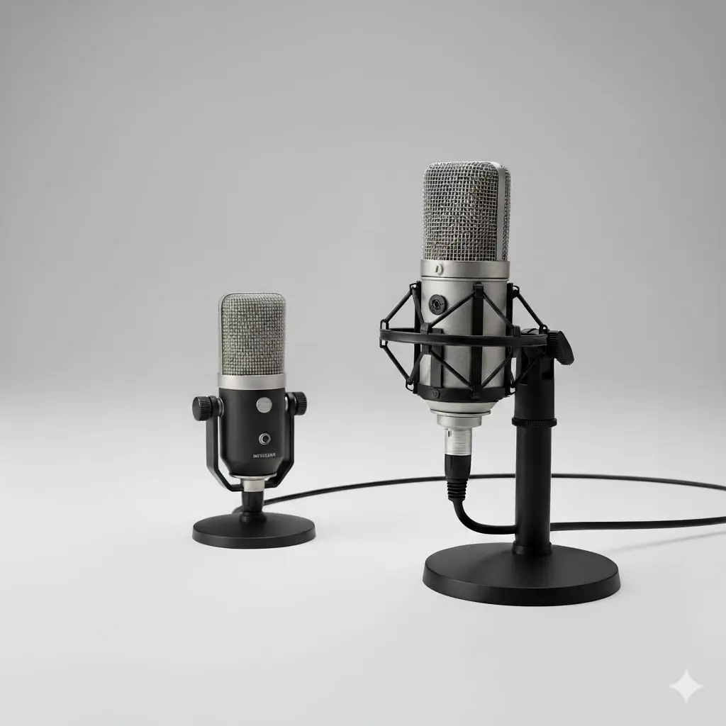 Microphones.
