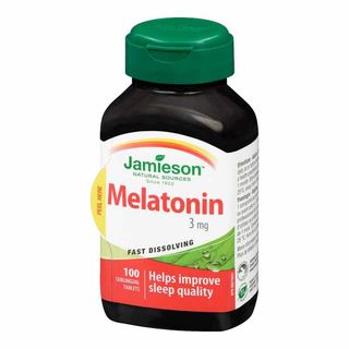 Jamieson Fast-Dissolving Melatonin Tablets, 100 Count