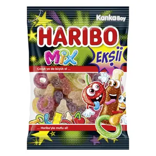 Haribo Mix Fizz Gommes Acides 70g