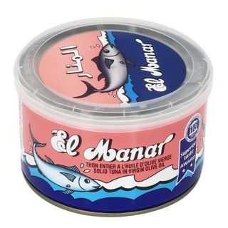 Thon 400G Manar Entier A L'Huile D'Olive Vierge