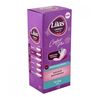 Protege Slip Lilas Confort Plus Long 16P