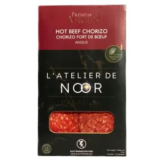 Chorizo fort de bœuf Angus x16 tranches 70g - L'ATELIER DE NOOR