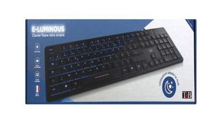 Clavier Tnb Filaire rétroéclairé - Noir