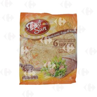 Wraps de Blé Entier Deli Sun 360g 6 feuilles
