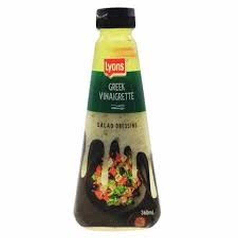 Lyons Greek Vinagarette Dressing 360Ml