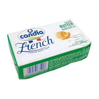 Beurre 82% de matières grasses Demi Sel Candia 200g